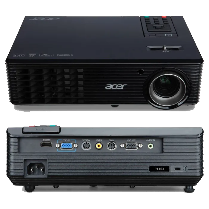 Замена колеса цветофильтров Acer P1163