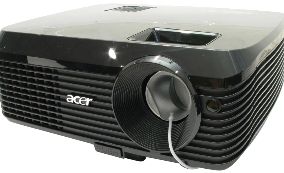 Замена колеса цветофильтров Acer X1230